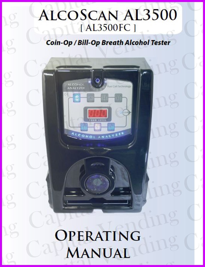 Alcoscan manual AL3500SC